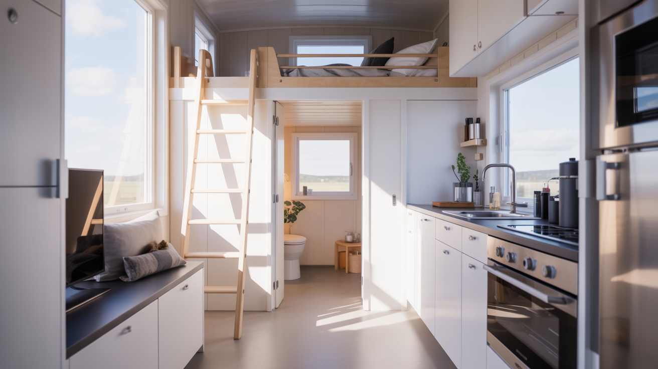 attefallshus tinyhus bolundare kok toalett badrum