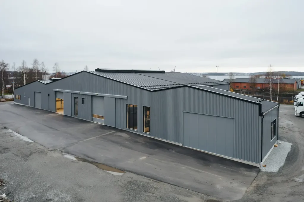 slutf rd byggnation av maskinhall och verkstad p hisingen g teborg