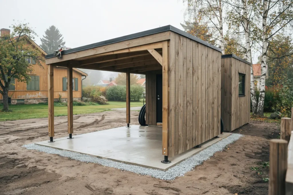 bygga carport med f rr d r tt grund m tt materialval och vanliga misstag att undvika