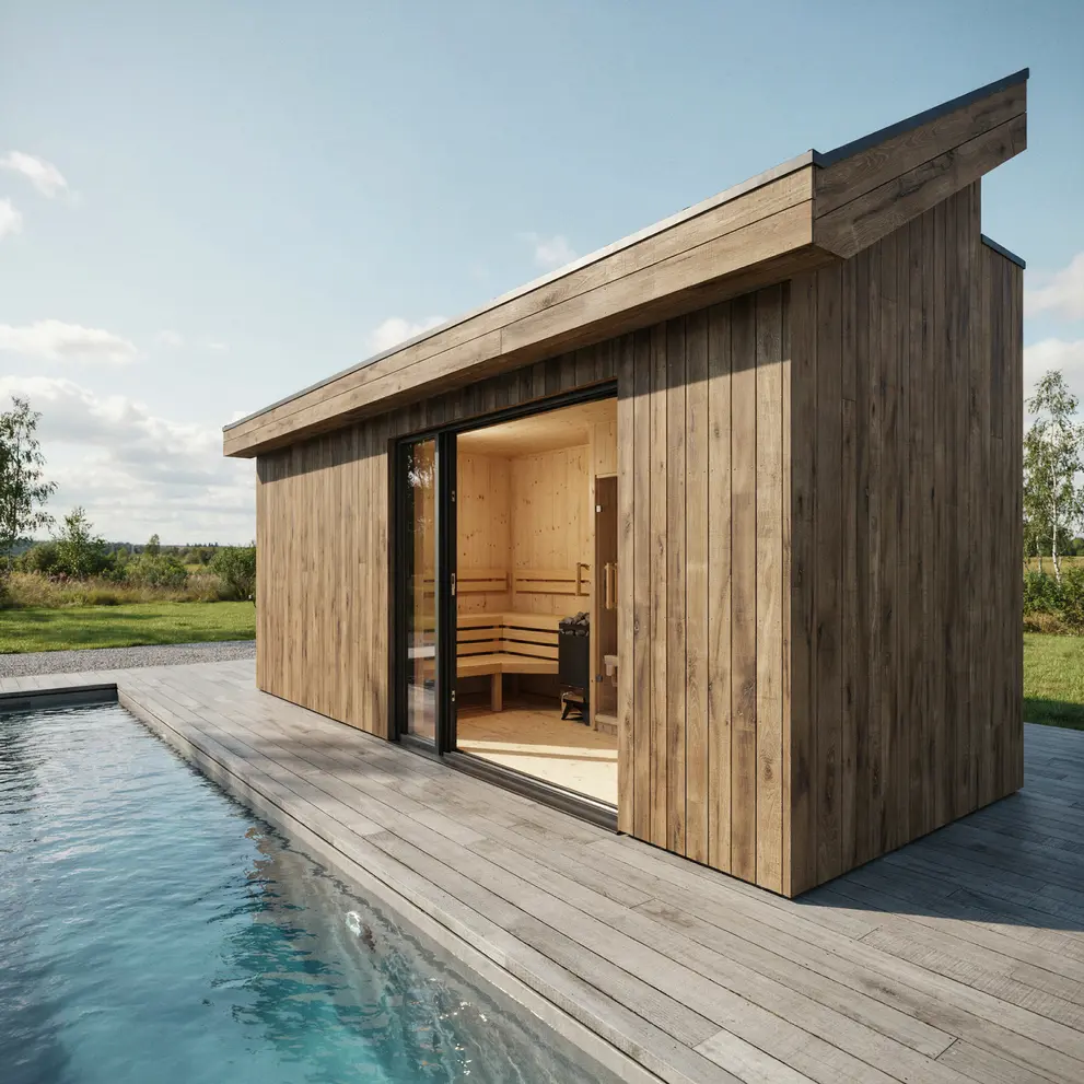 bygga poolhus med bastu goteborg vastsverige